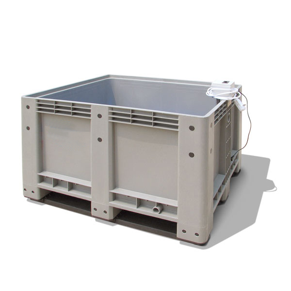 Heavy duty plastic concrete specimen curing tank